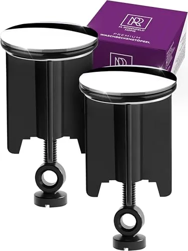 Waschbeckenstöpsel 2er von M. ROSENFELD HOME