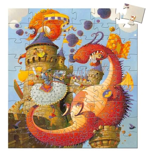 Djeco DJ07256 Silhouette Puzzles, gemischt