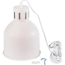 Venso Lampenschirm Saga für Pflanzenlampe, Weiß in weiß von Venso