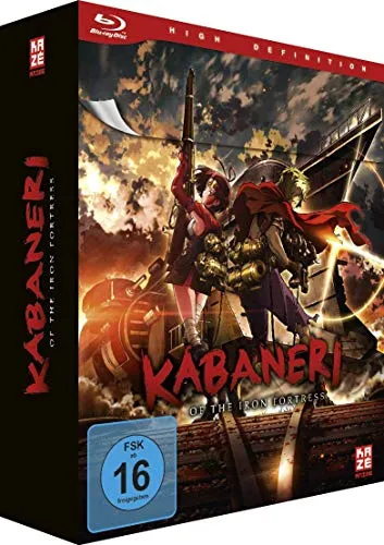 Kabaneri of Iron Fortress - Gesamtausgabe - [Blu-ray] - Fesselnder Anime-Film über den Überlebenskampf gegen Monster, Freigegeben ab 16 Jahren für spannende Action und dramatische Wendungen.