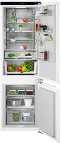 AEG Santo TSC8M183CC Einbau-Kühl-\/Gefrier-Kombination in weiß von AEG