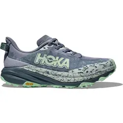 Hoka One One Speedgoat 6 Damen Laufschuhe - Bleu - 40.2/3 - Laufschuhe für Damen, ideal für Trailrunning, bieten ausgezeichneten Halt und Komfort auf jedem Gelände.