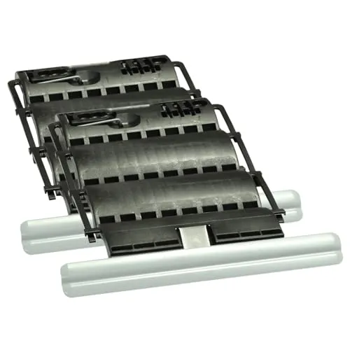 Hochschiebesicherung/Wellenclipverbinder Octoclick für Mini+Maxiprofil, 3-gliedrig - 2 Stück