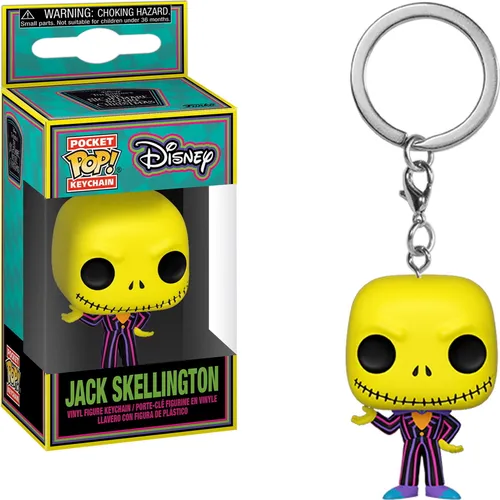 The Nightmare Before Christmas - Jack Skellington - Schlüsselanhänger Funko Pocket POP! Keychain