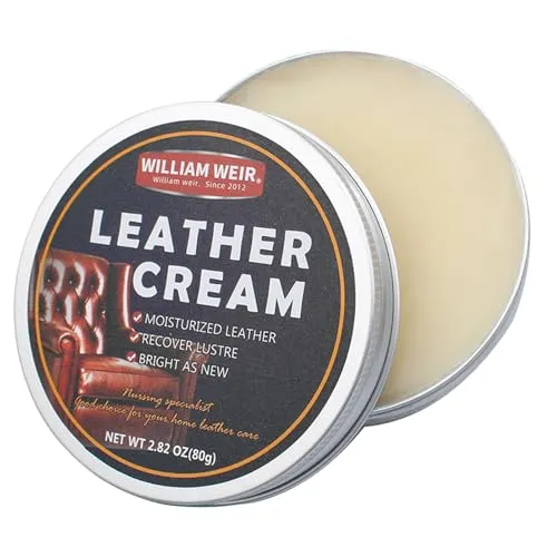 CDRPD 1 Stück Lederpflege 80 g,Schuhcreme,Schuhcreme Farblos,Lederbalsam,für Imprägniert und Schützt Leder für Handtaschen Möbel Schuhe Lederpflege Auto