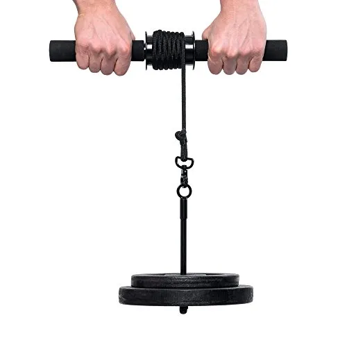 STEELY SPORTS Profi Wrist Roller – Handgelenk- & Unterarmtrainer – Griffkrafttrainer