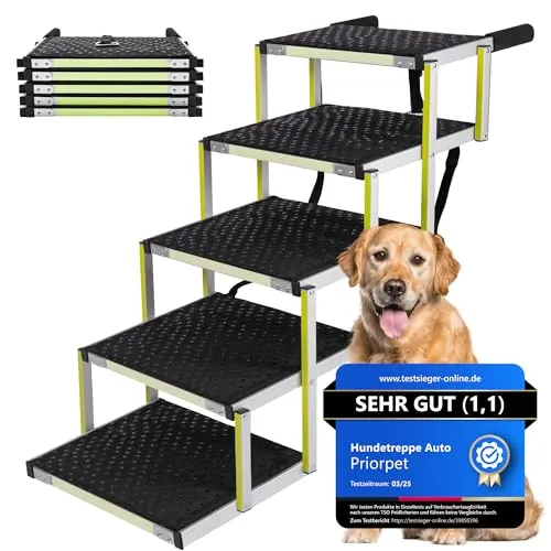 PRIORPET Auto Hundetreppe von PRIORPET