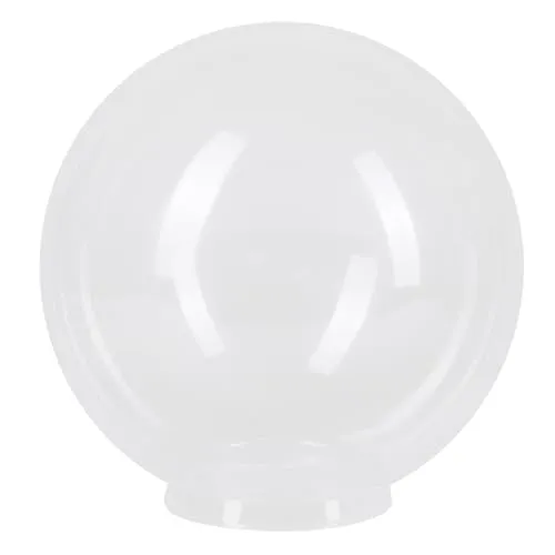 Kugelglas Lampenglas Klar Ø 300mm in weiß von H4L