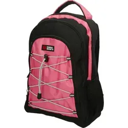 Kleiner Rucksack mit Laptopfach Herren Damen Kinder Schule Arbeit Uni Tasche Freizeit Rosa - Rosa