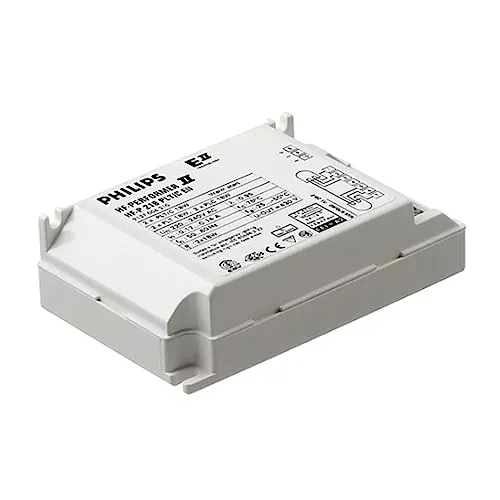 Philips HF-P 2 22–42 PL-C/T Vorschaltgerät - Vorschaltgerät für 2 x PL-C/T 22/32/42 W, kompakte Abmessungen und ideal für effiziente Beleuchtungslösungen in gewerblichen Anwendungen.