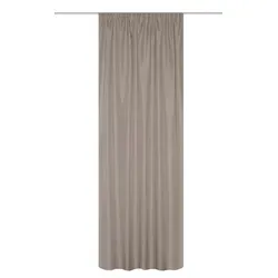 HOME WOHNIDEEN Gardine PELLU - Blickdichte Thermo-Chenille Gardine - Fertiggardinen mit Multifunktionsband, energiekostenreduzierend und ideal für stilvolle Raumgestaltung