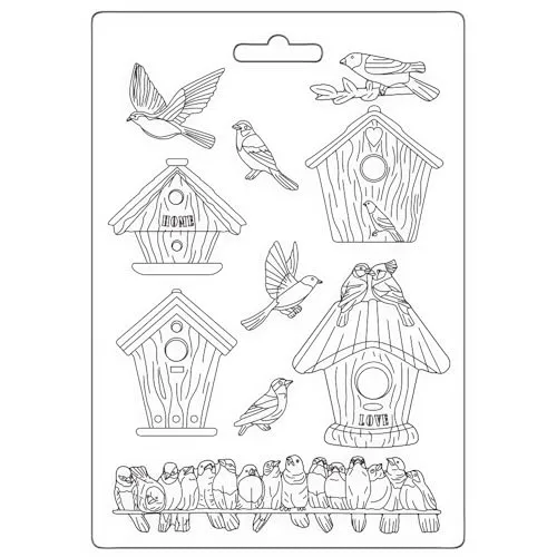 Stamperia in weiß von Stamperia