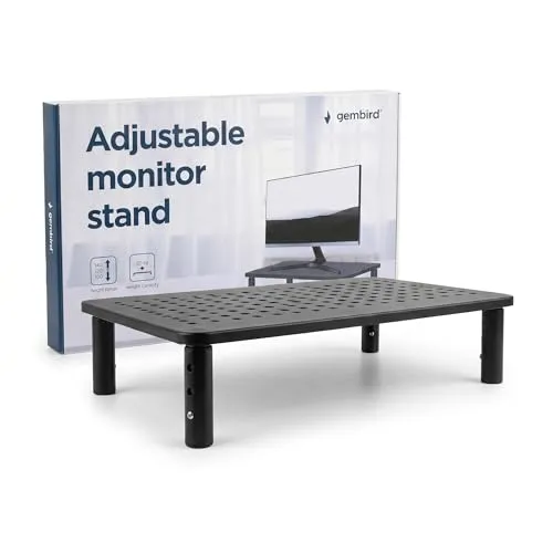 Gembird Adjustable Monitor Stand (Rechteck)