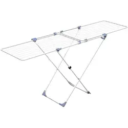 Produktbild Gimi Duo Edelstahl Wäscheständer 209 x 60 x 97 cm