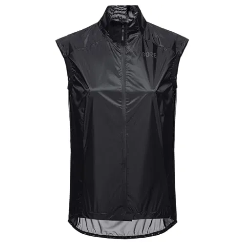 GORE WEAR Damen Fahrrad-Weste Ambient – Schwarz - Ultraleichte Fahrrad-Weste für Damen, winddicht und wasserabweisend. Ideal für windige Tage, mit perfektem Sitz und optimaler Ventilation für besten Komfort beim Radfahren.
