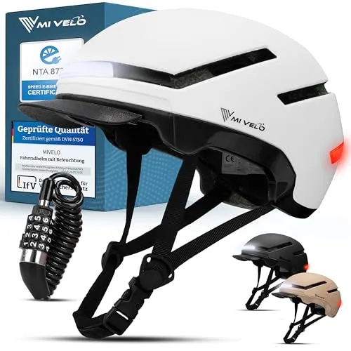 Fahrradhelme Weiß von MIVELO