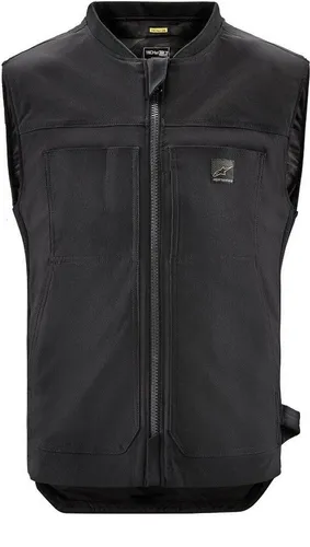 Alpinestars Tech-Air 3 V2 Canvas Airbag Weste - Wasserdichte Motorradweste mit integriertem Airbagsystem für optimalen Schutz. Ideal für alle Motorradfahrer, die Sicherheit und Komfort schätzen. Flexibles Design und Bluetooth-Anbindung für einfache Nutzung.