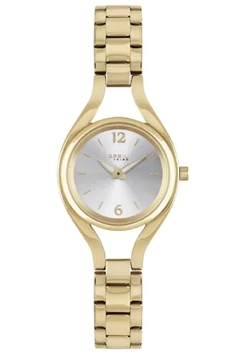 Breil Uhr Damen Elettra - Elegante Quartz-Armbanduhr mit farbigem Stahl - Armbanduhren für Damen, stilvolles Design mit IP-behandeltem Stahl und präziser Miyota Quartz-Bewegung für zuverlässige Zeitmessung.