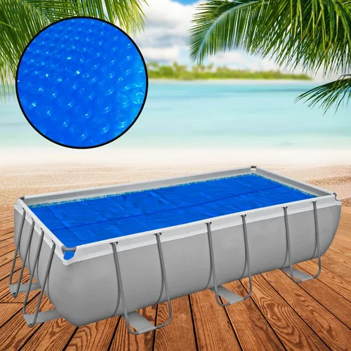 PoolSun Solarplane Premium 400µm 800x500cm Solarfolie Poolplane Poolheizung Pool