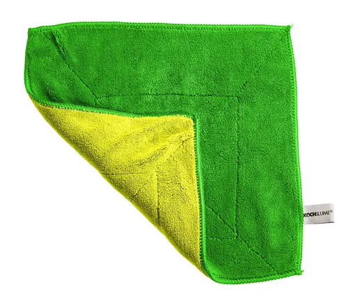 Kochblume Kochblume Microfasertuch in limette/gelb 30 x 30cm Reinigungstücher