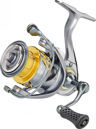 Balzer Alegra SL 7250 - Leichte Angelrolle - Angelrolle mit nur 141g, ideal für stundenlanges, ermüdungsfreies Angeln. Hergestellt aus 40% Kohlefaser für hohe Stabilität und Laufruhe. Perfekt für leichtgewichtige Spinnruten.