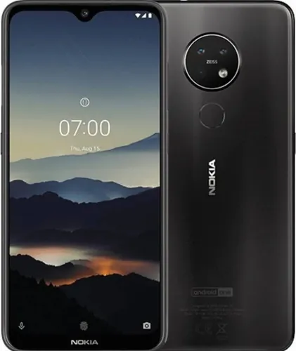 Nokia 7.2 | 64 GB - Charcoal - Handys ohne Vertrag, gebraucht mit Fingerprintreader und Dual-SIM für flexible Nutzung, ideal für Technikliebhaber.