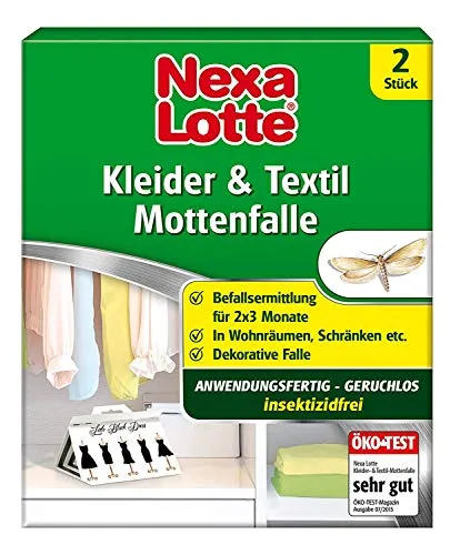 Substral Nexa Lotte 1 x 2 Stück Kleider & Textil Mottenfalle