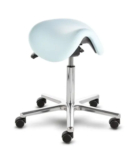 Prova Nova Arbeitshocker Sattelhocker docy® dent 4616, Sitzhöhe ca. 55 - 75 cm