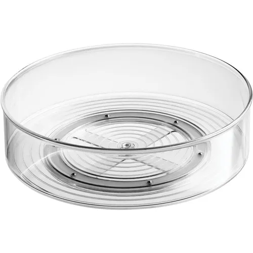 Drehteller Organizer Lazy Susan drehbares Ordnungssystem mDesign Transparent