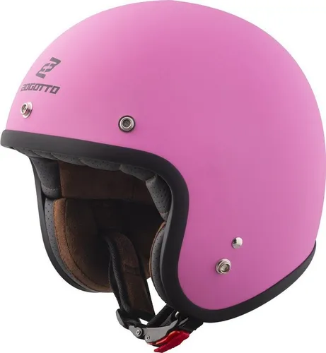 Bogotto H541 Solid Jethelm, pink matt, L in pink von Bogotto