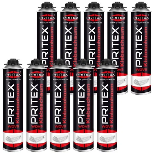 WDVS Klebeschaum 10 x 750 ml Pistolenschaum Dämmstoffkleber