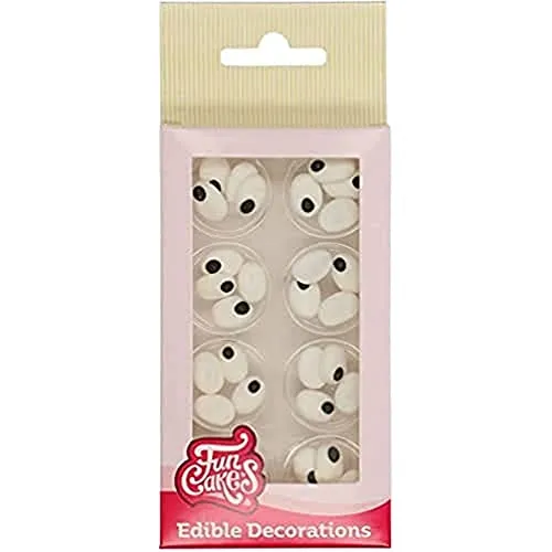 Produktbild FunCakes Zucker Dekorationen Ovale Augen Set/32