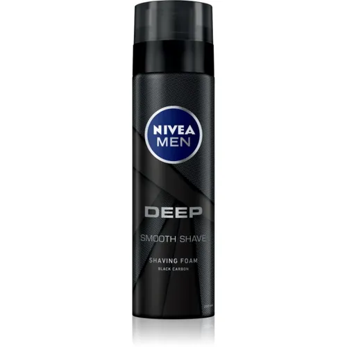 NIVEA MEN Deep Rasierschaum 200 ml – Sanfte Rasur für Herren
