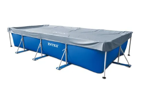 Intex Pool-Abdeckplane 4,50 m in grau von Intex