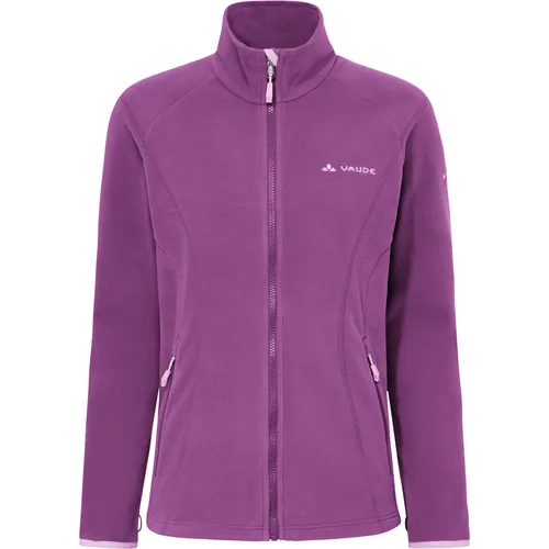 Vaude Damen Rosemoor II Fleece Jacke - Größe XXS, lila - Bequeme und atmungsaktive Fleecejacke für Damen, ideal für Bergwanderungen und mit exzellentem Feuchtigkeitstransport.