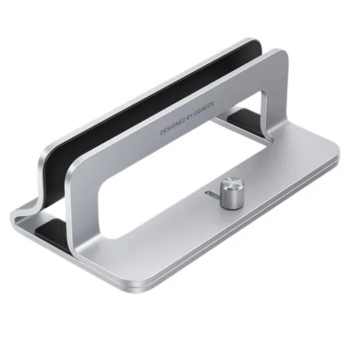 Vertikaler Ständerhalter Für Macbook, Laptop, Tablet, Aluminium, Silber
