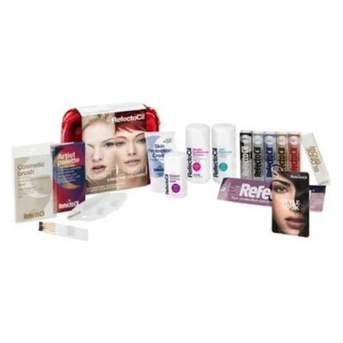 Produktbild Refectocil Starter Kit Creative Colours (Blau, Blond, Braun, Grau, Rot, Schwarz) (RefectoCil)