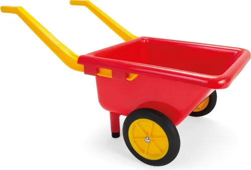 Dantoy Kids Schubkarre - Robust und leicht für kleine Bauprojekte - Schubkarre für Kinder, hergestellt in Dänemark, hält bis zu 50 kg und fördert aktives Spielen im Freien.