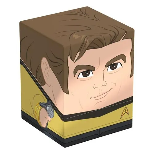 Squaroes Squaroe Star Trek: Captain Kirk ST010 - TCG Deck-Boxen, hochwertige Kartenschachtel mit einzigartigem Star Trek Design für Sammler und Fans.