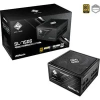 ASRock Steel Legend SL-750G Netzteil 750W - Effizient und leistungsstark - Netzteile, 750W ATX mit 80PLUS Gold Zertifizierung für maximale Effizienz und stabile Leistung in Gaming-PCs.