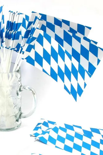 Bavariashop Fahne Bayrische Papierfahnen von Bavariashop