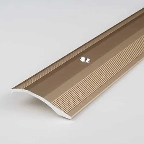 PROVISTON Ausgleichsprofil Aluminium eloxiert 40x5 mm 1000 mm - Hochwertiges Ausgleichsprofil aus eloxiertem Aluminium für saubere Übergänge zwischen Bodenbelägen. Einfach zu montieren und ideal für jeden Wohnstil. Qualität Made in Germany für Ihr Renovierungsprojekt.