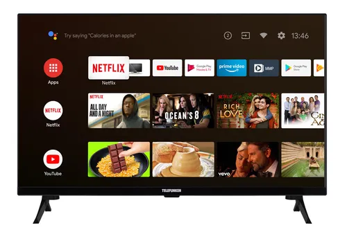 TELEFUNKEN XF32AN660S 32 Zoll Fernseher / Android Smart TV Full HD HDR Bluetooth