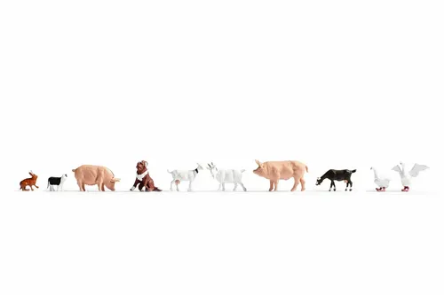 Noch N 36711 Tiere auf dem Bauernhof Neu & OVP