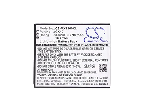Akku für Motorola Typ GK40, 3,8V, Li-Ion