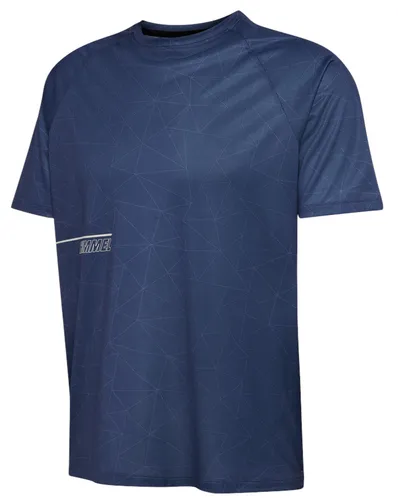 hummel Trainings-Shirt hmlGRAPHIC AOP Light Weight (leicht, atmungsaktiv) blau Herren, Größe: M