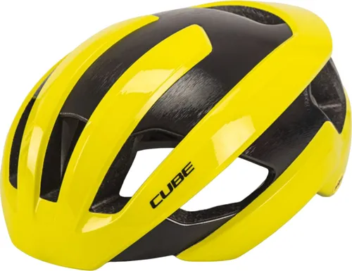 Cube Helm HERON yellow S (49-55 cm) von CUBE