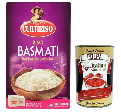 Curtiriso Basmati Reis Orientalisch Duft 1kg+Polpa