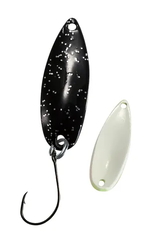 Paladin Trout Spoon Sundowner | 4,5g | Schwarz/Glow