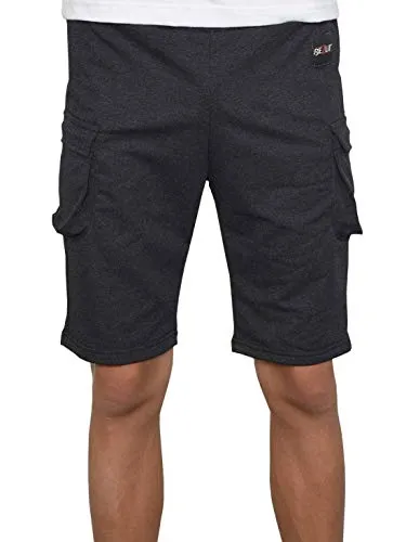 BEZLIT Jungen Shorts Kinder Kurze-Hose Cargo Capri Short Hosen Strech 30079 Anthrazit 116/122
